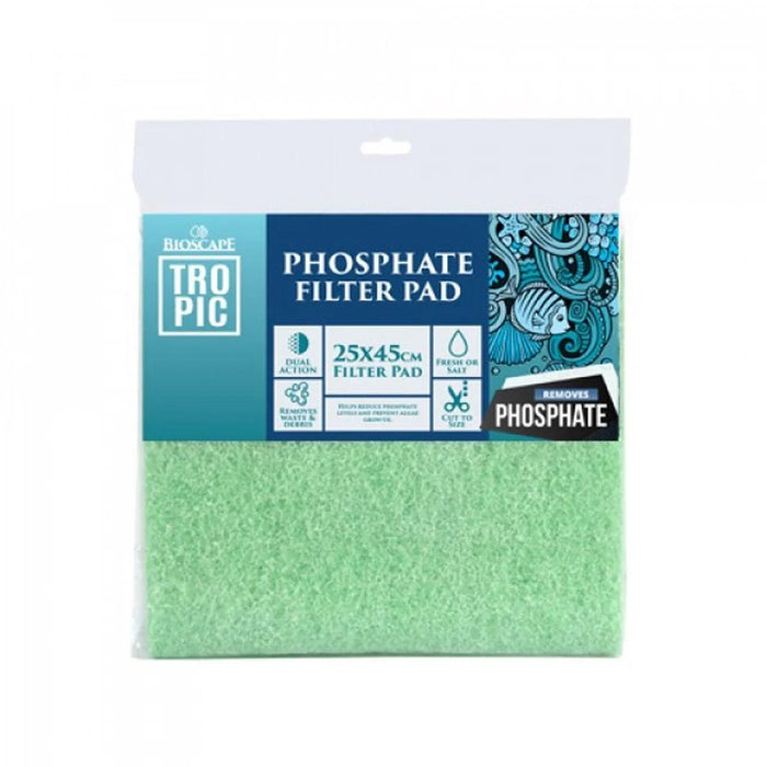 Bioscape Tropic Phosphate Extraction Filter Pad (25x45cm) - Ocean Reefs Marine Aquariums
