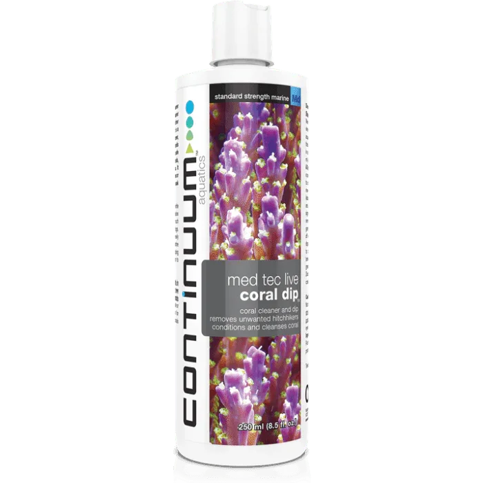 Continuum Med Tec Live Coral Dip And Cleaner - Ocean Reefs Marine Aquariums