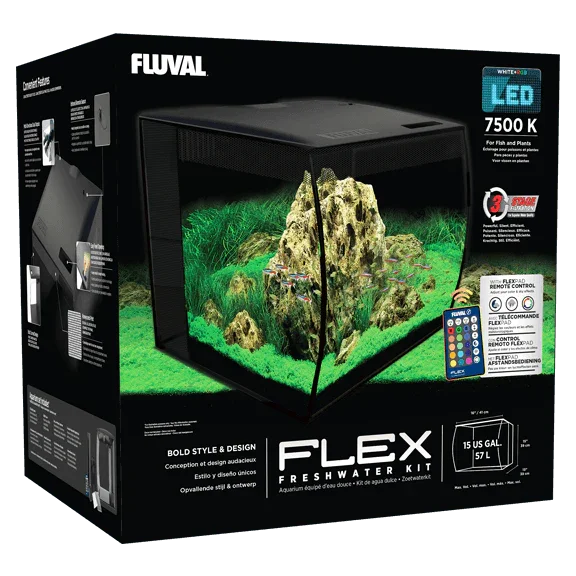 Fluval Flex 34l Nano Tank - Ocean Reefs Marine Aquariums