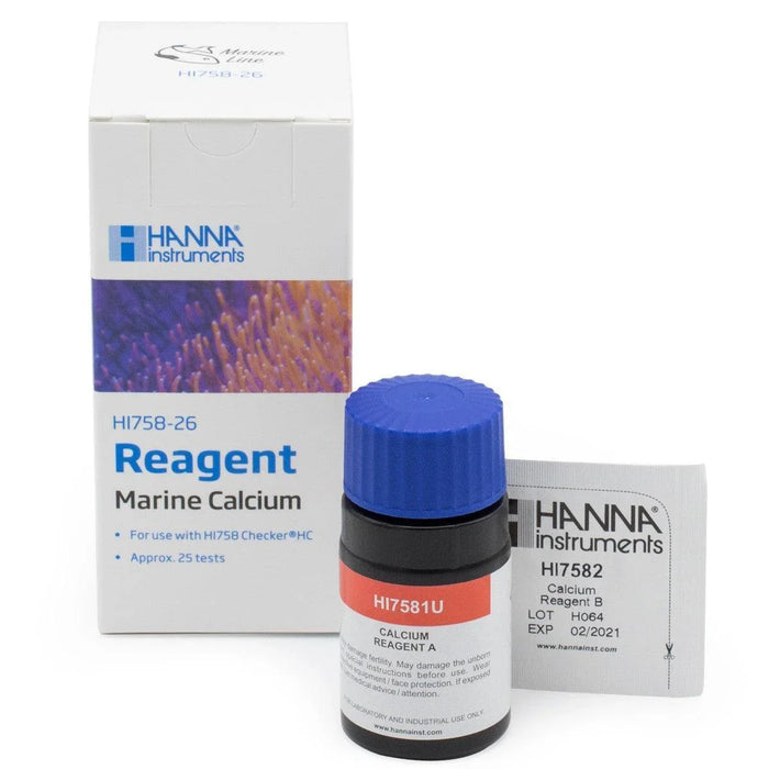 Hanna HC HI758-26 Reagents - Marine Calcium ® - Ocean Reefs Marine Aquariums