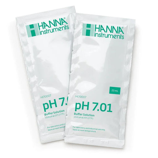 Hanna HI70007 pH 7.01 Calibration Buffer Solution -single unit 20ml - Ocean Reefs Marine Aquariums