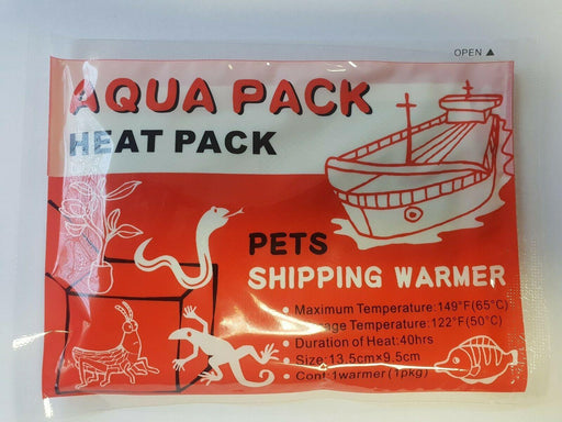 Live Fish, Live Pet Transport Heat And Pack 10 Pack - Ocean Reefs Marine Aquariums
