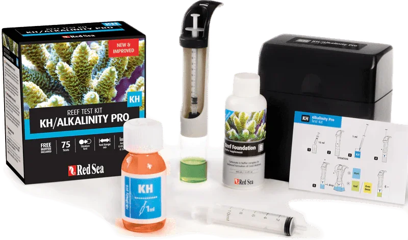 Red Sea Alkalinity Pro Test Kit - Ocean Reefs Marine Aquariums