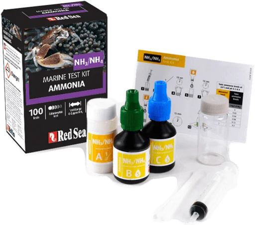 Red Sea Ammonia Marine Test Kit - Ocean Reefs Marine Aquariums