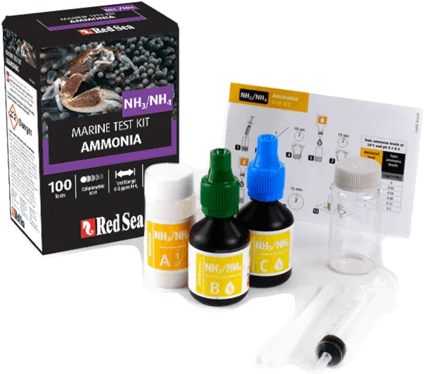 Red Sea Ammonia Marine Test Kit - Ocean Reefs Marine Aquariums