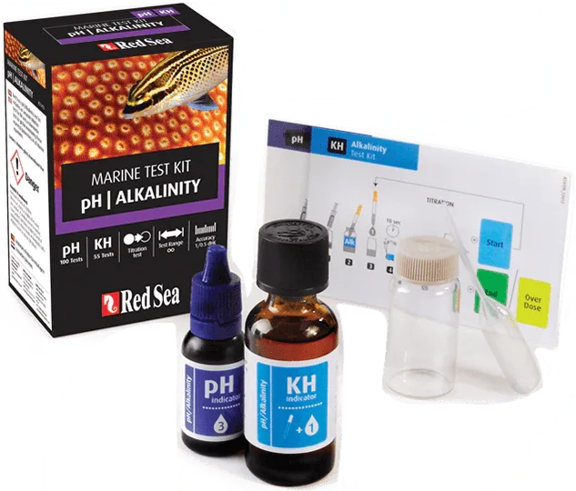 Red Sea pH/Alkalinity Marine Test Kit - Ocean Reefs Marine Aquariums