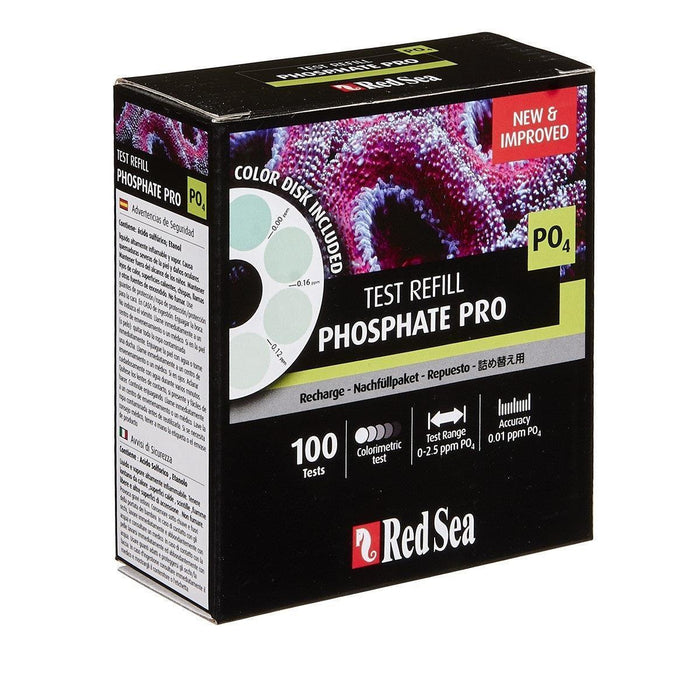Red Sea Phosphate Pro Test Refill - Ocean Reefs Marine Aquariums