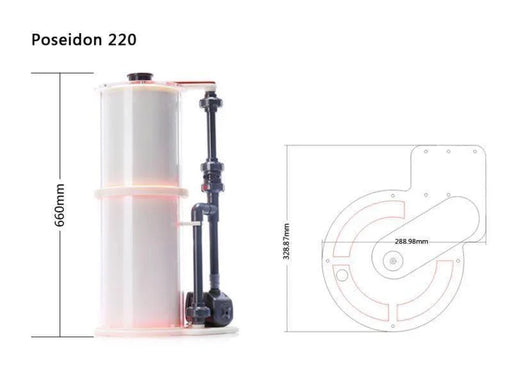 Triplefish Aquarium Poseidon ATS+ Reactor - Ocean Reefs Marine Aquariums