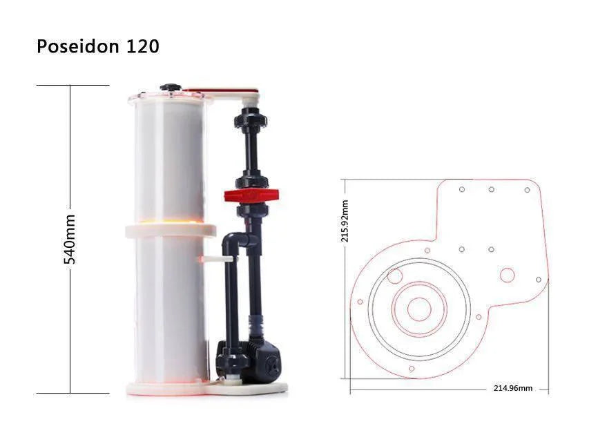 Triplefish Aquarium Poseidon ATS+ Reactor - Ocean Reefs Marine Aquariums