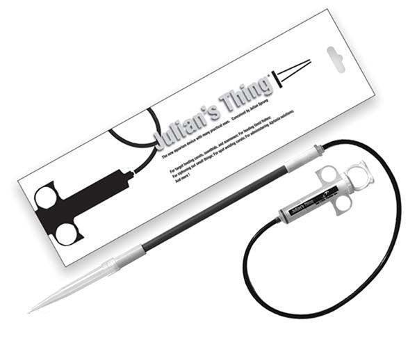 Two Little Fishies Julian's Thing Coral Feeding Tool - Ocean Reefs Marine Aquariums