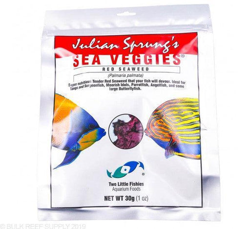 Two Little Fishies SeaVeggies Red Seaweed 12g - Ocean Reefs Marine Aquariums